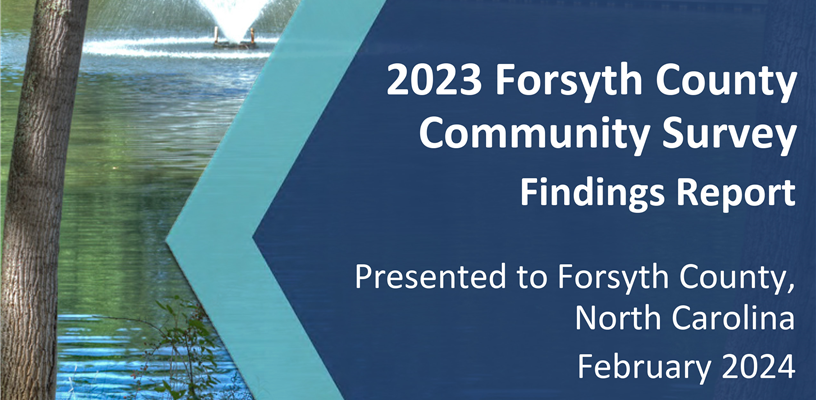 Results available from Forsyth County Community Survey
