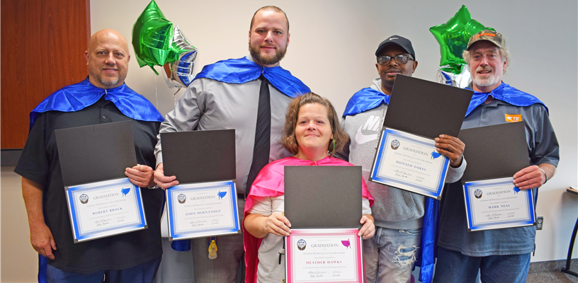 Stepping Up recovery program celebrates another graduation