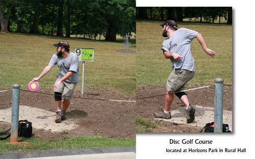 Disc Golf Course - Horizons Park in Rural Hall
