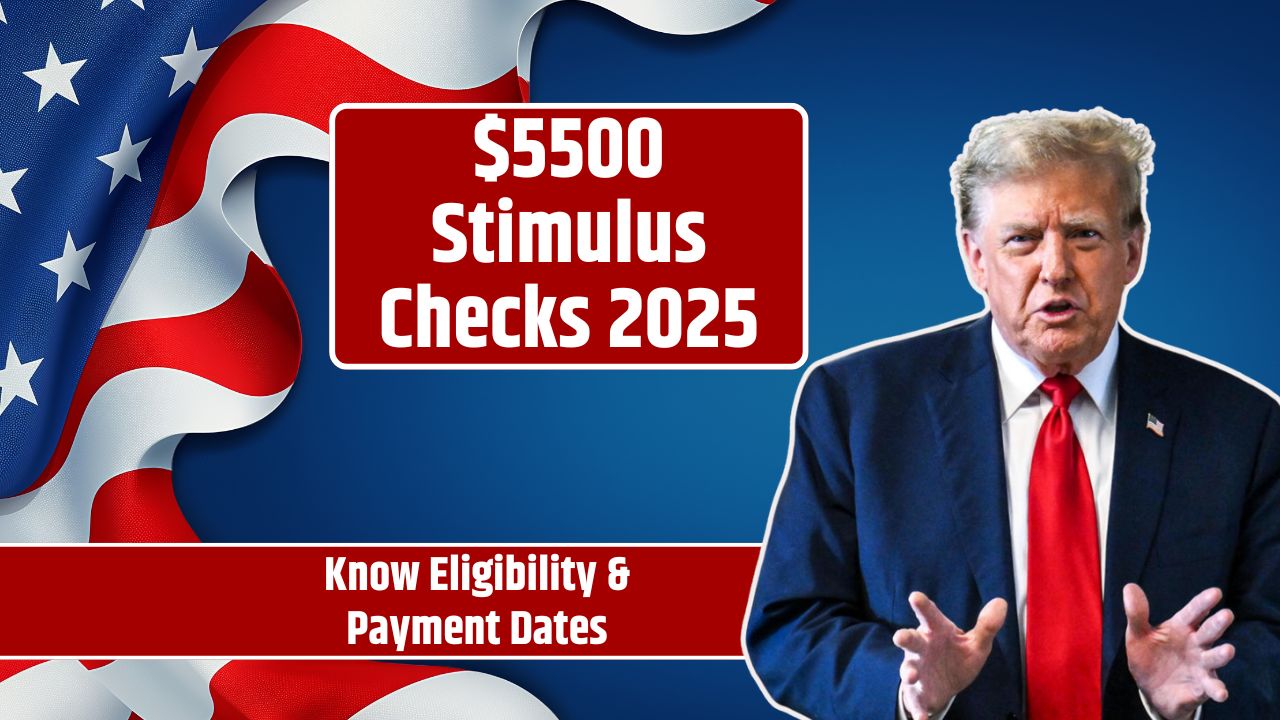 $5500 Stimulus Checks 2025